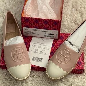 Tory Burch Women’s Leather Espadrille Size 8